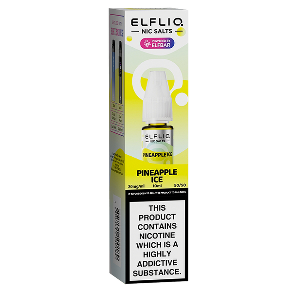 Pineapple ice elfliq nic salt by elf bar - 10ml