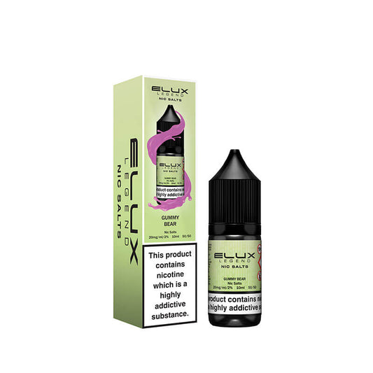Gummy Bear Nic Salt E-Liquid by Elux Legend