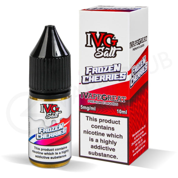 Frozen Cherries Nic Salt E-Liquid by IVG Crushed