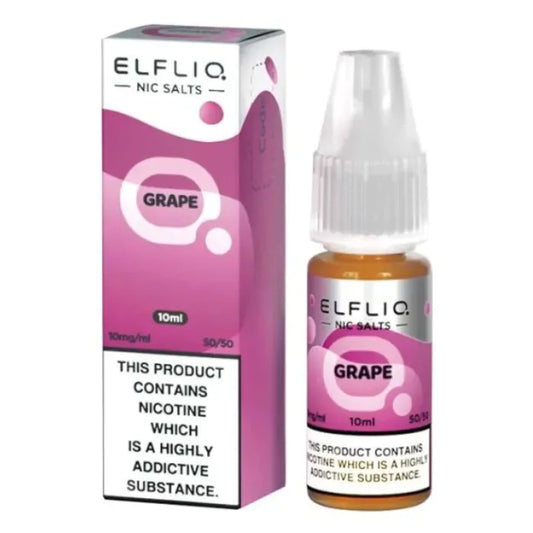 Grape Nic Salt E-Liquid by ELFBAR Elfliq