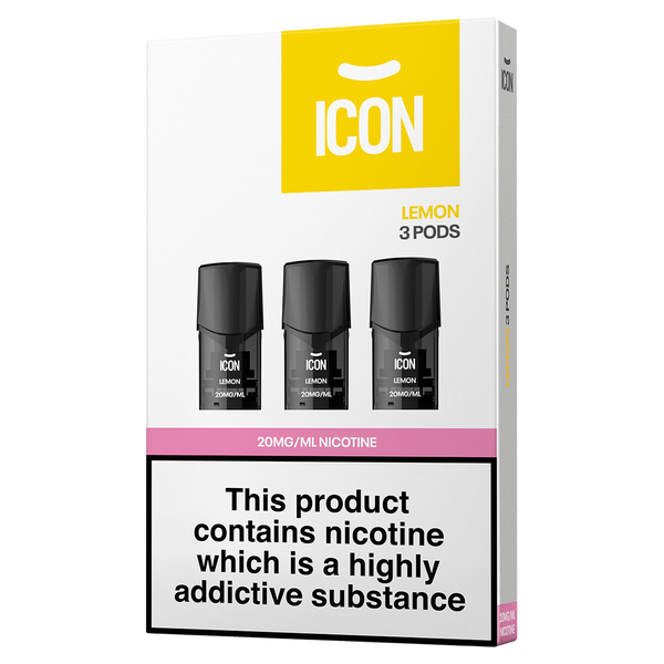 ICON Vape Lemon Pods (Pack of 3)