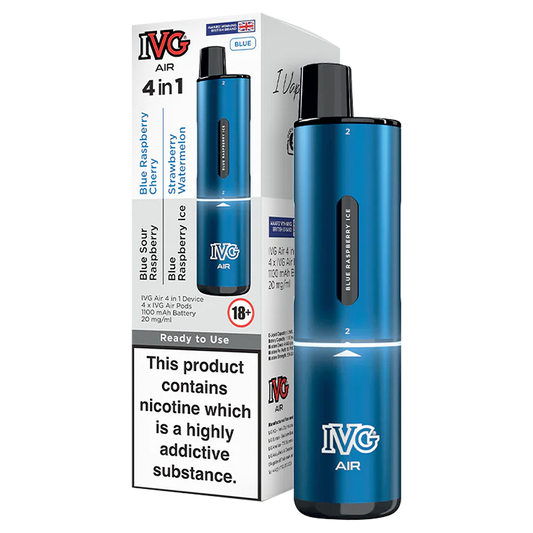 Sky Blue Edition IVG Air 4 in 1 Vape Kit
