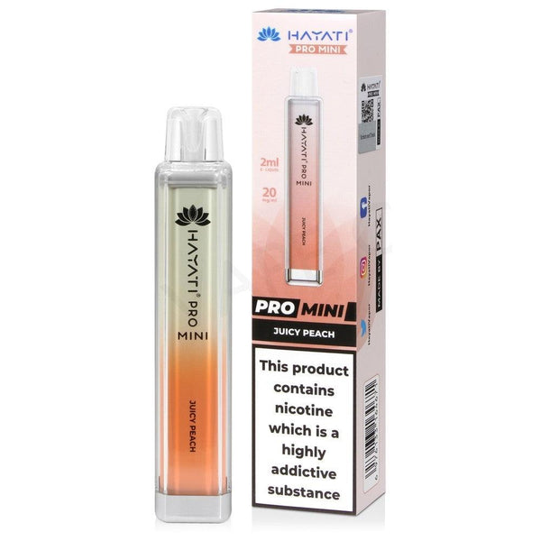 Juicy Peach Hayati Pro Mini 600 Disposable Vape