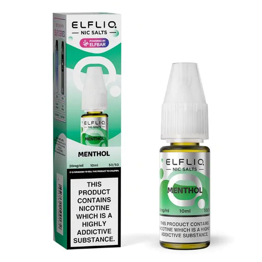 Menthol Nic Salt E-Liquid by ELFBAR ElfLiq