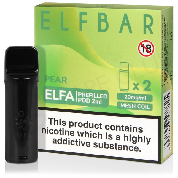 Pear Elf Bar Elfa Prefilled Pod