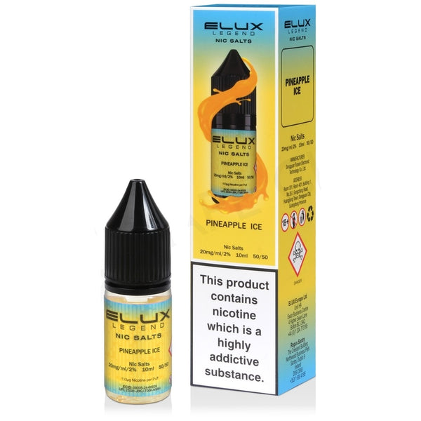 Pineapple Ice Nic Salt E-Liquid by Elux Legend