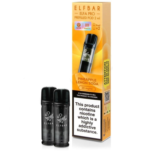 Pineapple Lemon QI Elf Bar Elfa Pro Prefilled Pod