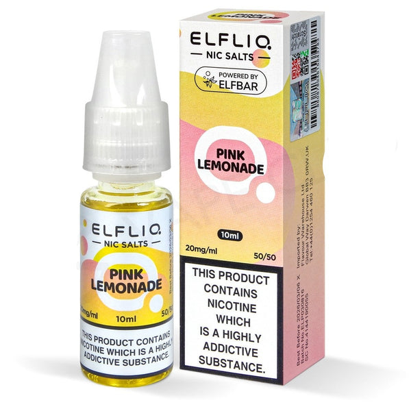 Pink Lemonade Nic Salt E-Liquid by Elf Bar Elfliq