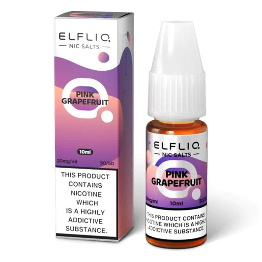 Pink Grapefruit Nic Salt E-Liquid by ELFBAR Elfliq