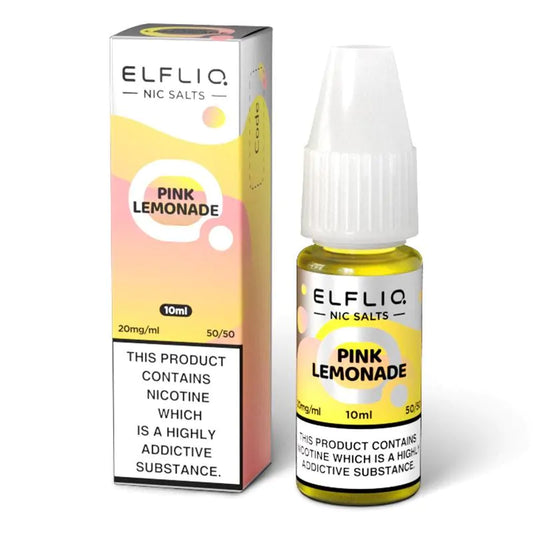 Pink Lemonade Nic Salt E-Liquid by ELFBAR Elfliq
