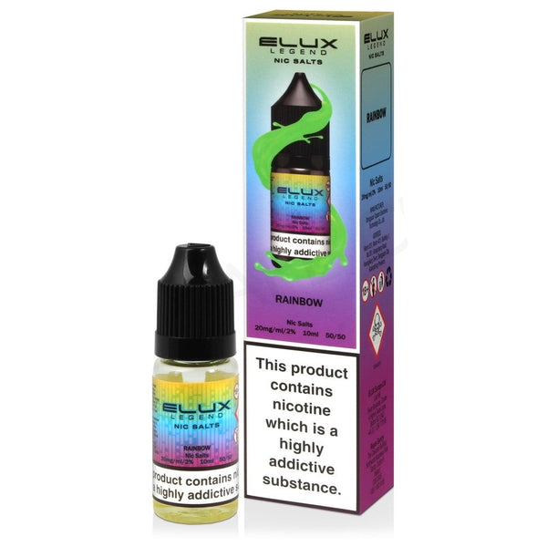 Rainbow Nic Salt E-Liquid by Elux Legend