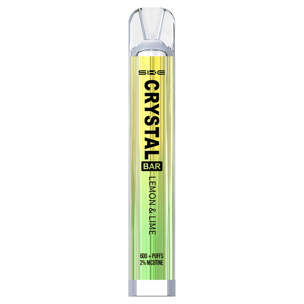 Lemon and lime ske crystal bar 600 disposable vape