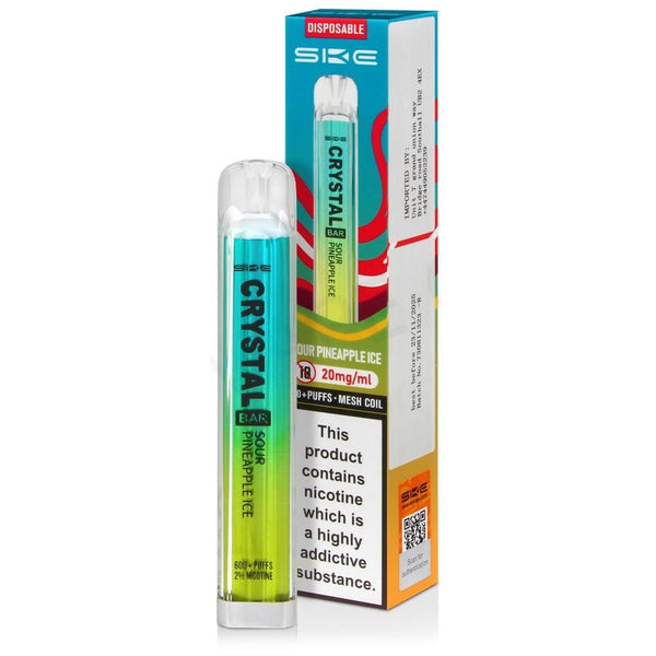 Sour Pineapple Ice Crystal Bar Disposable Vape