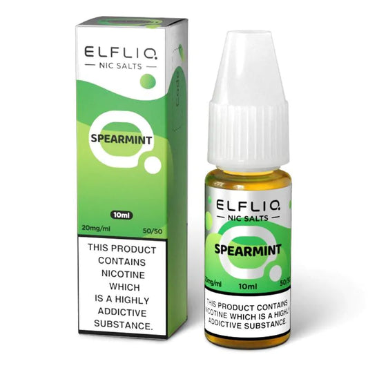 Spearmint Nic Salt E-Liquid by ELFBAR Elfliq