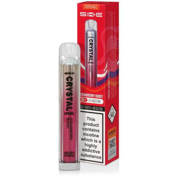 Strawberry Burst Crystal Bar Disposable Vape