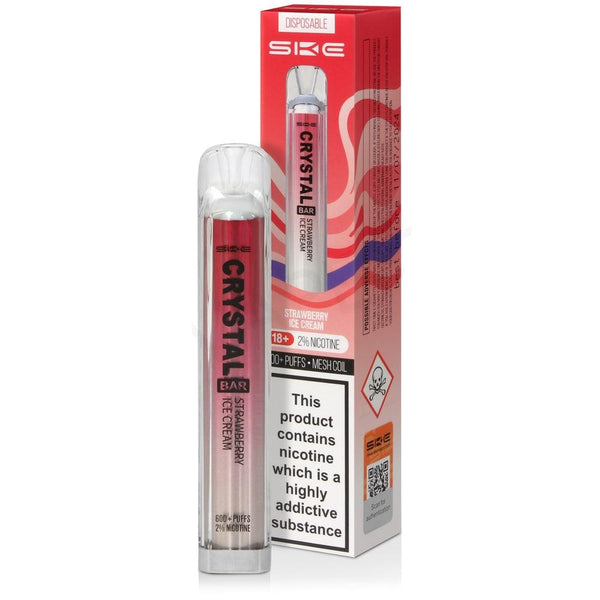 Strawberry Ice Cream Crystal Bar Disposable Vape