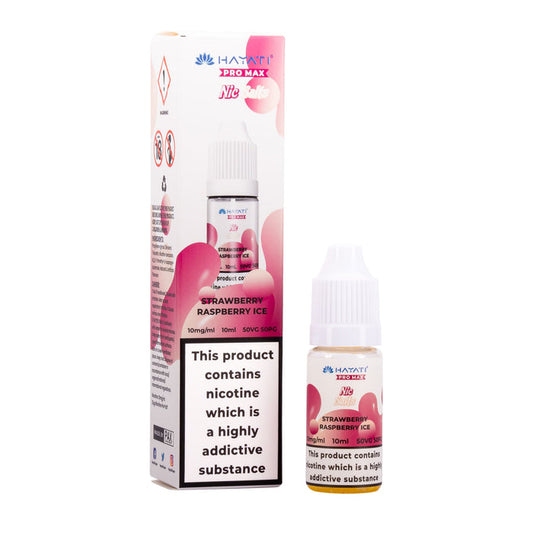 Strawberry Raspberry Ice E-Liquid by Hayati Pro Max Nic Salts