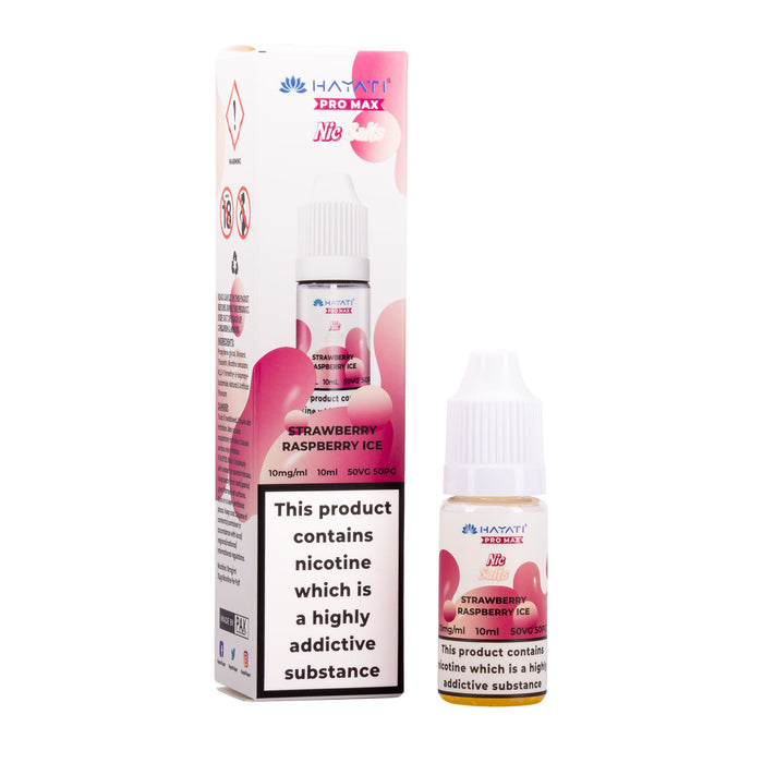 Strawberry Raspberry Ice E-Liquid by Hayati Pro Max Nic Salts