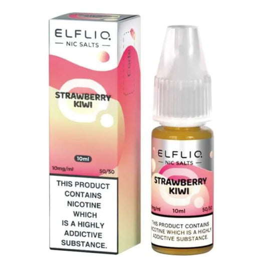 Strawberry Kiwi Nic Salt E-Liquid by ELFBAR ElfLiq