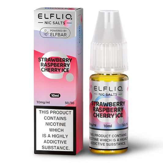 Strawberry Raspberry Cherry Ice Nic Salt E-Liquid by ELFBAR Elfliq