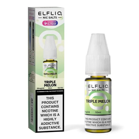 Triple Melon Nic Salt E-Liquid by ELFBAR ElfLiq