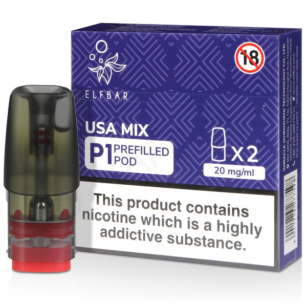 USA Mix Elf Bar Mate P1 Prefilled Pod