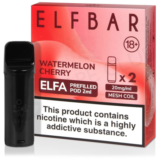 Watermelon Cherry Elf Bar Elfa Prefilled Pod